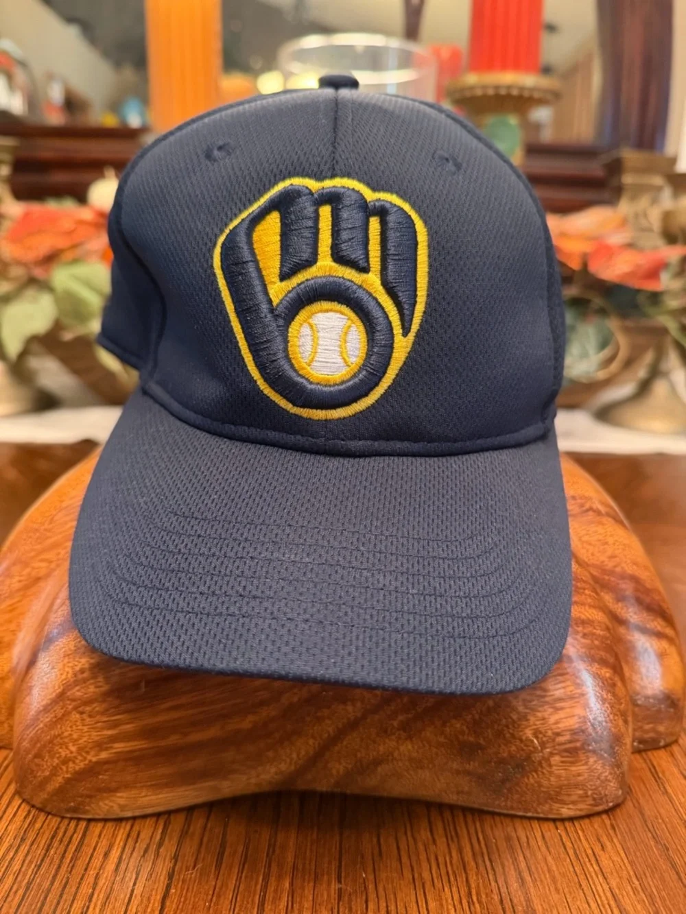 Youth Navy Milwaukee Brewers Baseball Cap